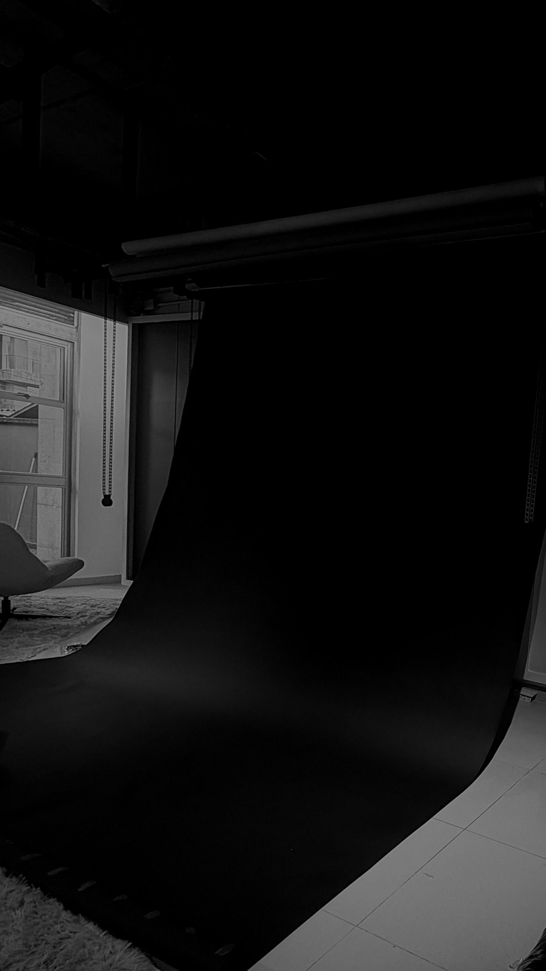 Sinfín negro del estudio